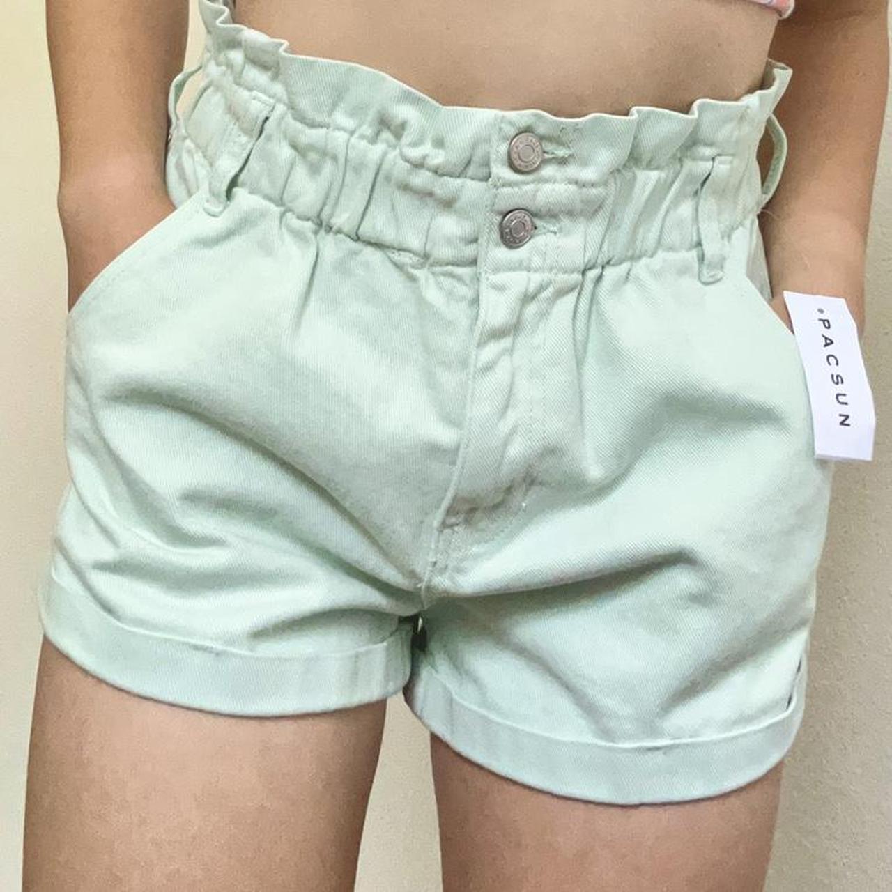 Pacsun sales paperbag shorts