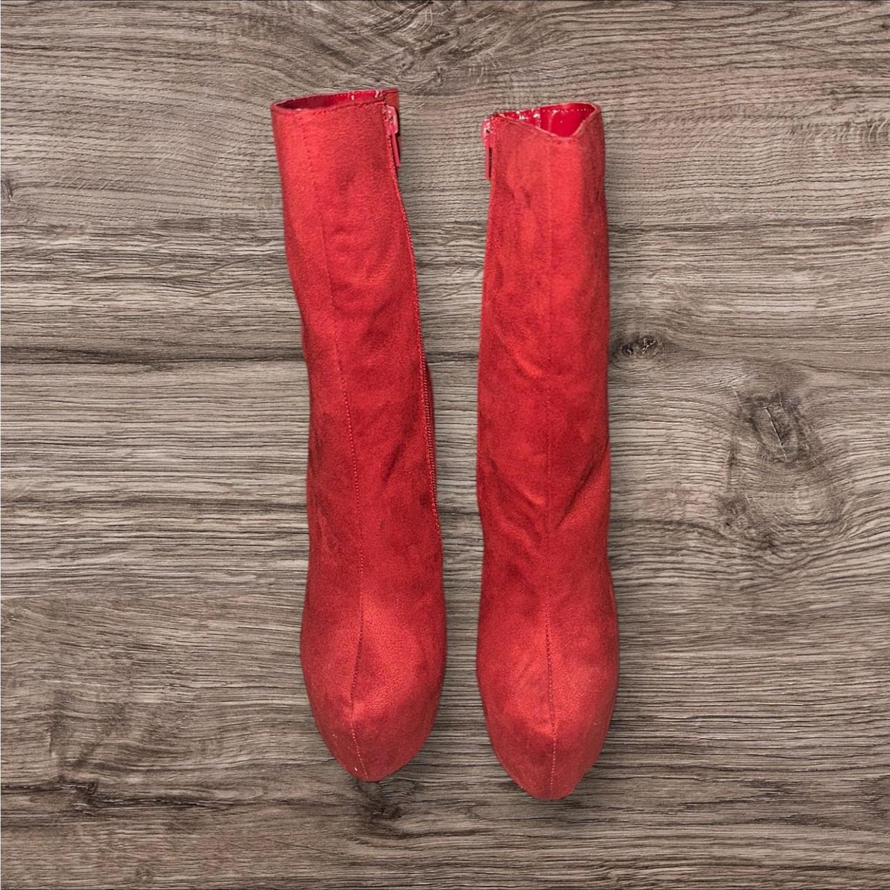 Source Unknown Women's Boots - Red - US 8 – Laund… - image 4