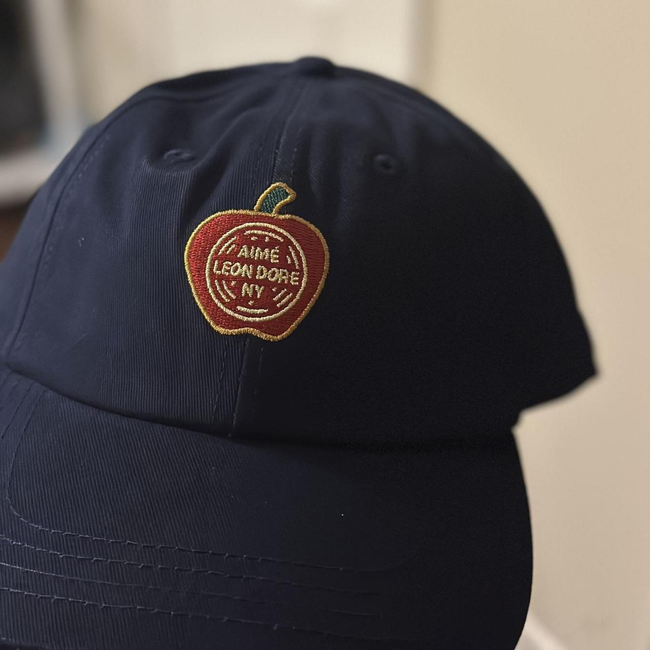 Aime Leon Dore big Apple energy cap in navy. Never... - Depop