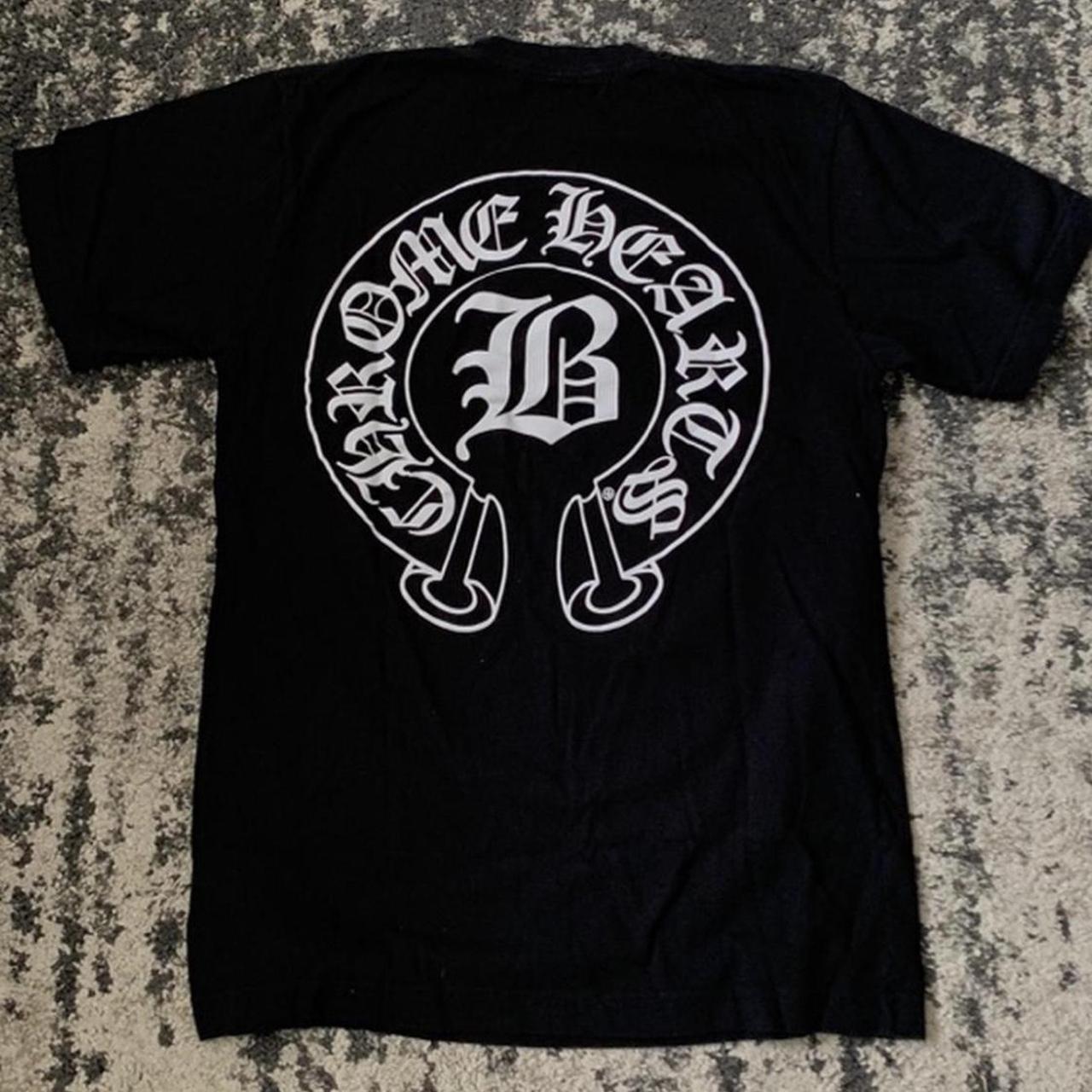 CHROME HEARTS Bella Hadid Horseshoe T-shirt Tee Tシャツ AINorth | Chrome Hearts Bella Hadid Horseshoe T-Shirt