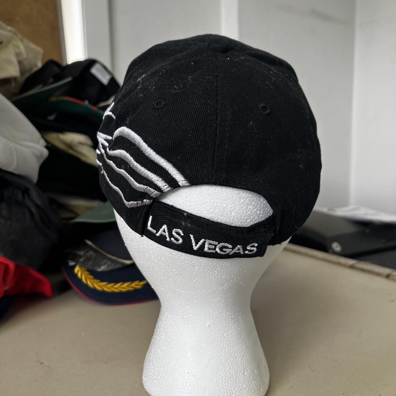 Las Vegas black LV cool graphic hat nfl raiders - Depop