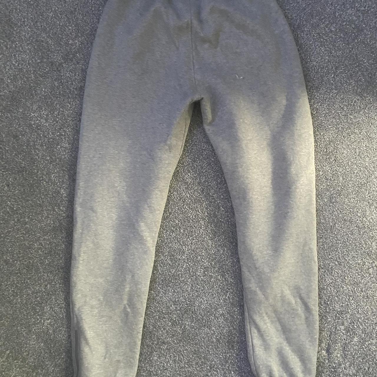 trapstar decoded joggers in grey size medium small... - Depop