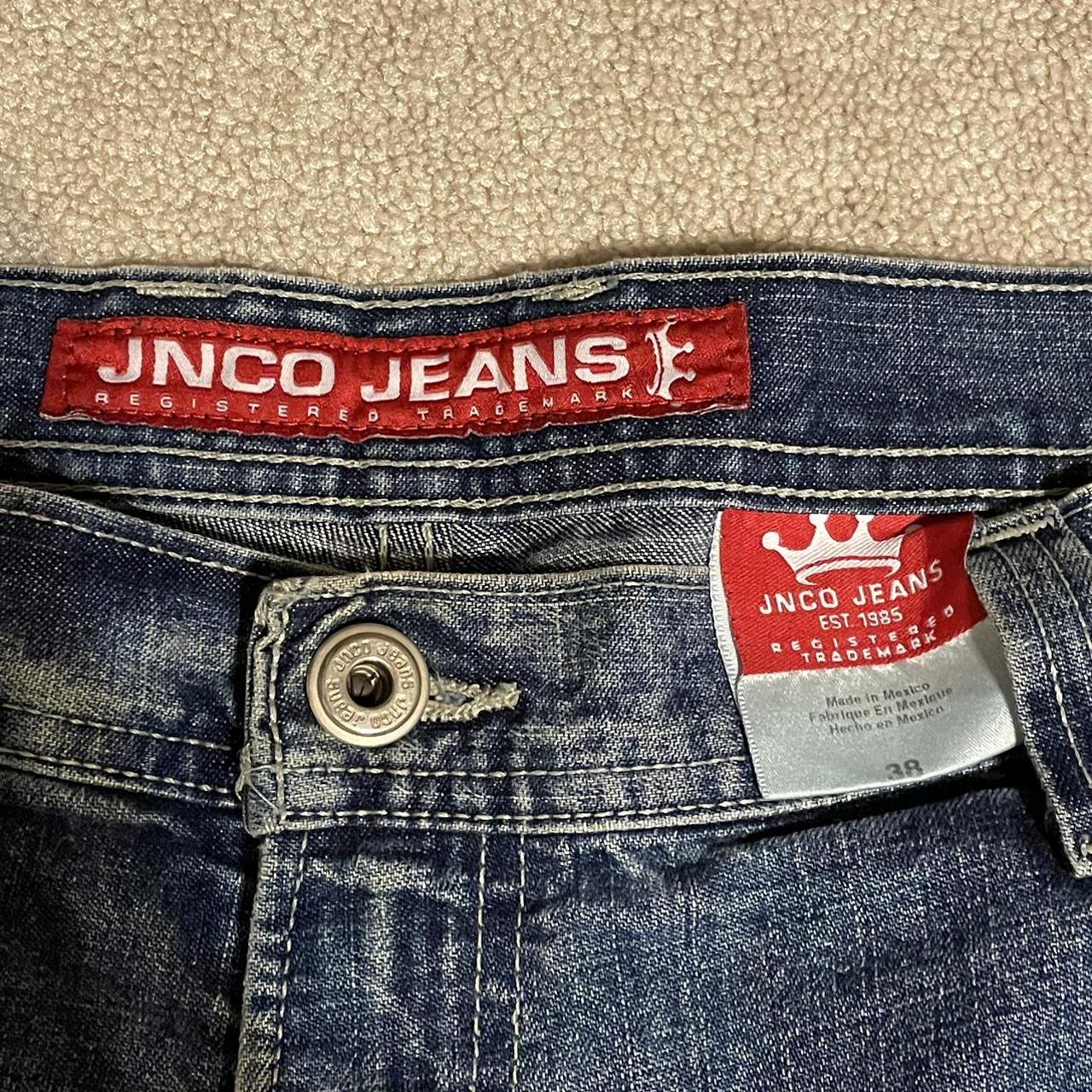 SUPER RARE JNCO YIN YANG DRAGON JEAN SHORTS 🐉☯️ DO... - Depop