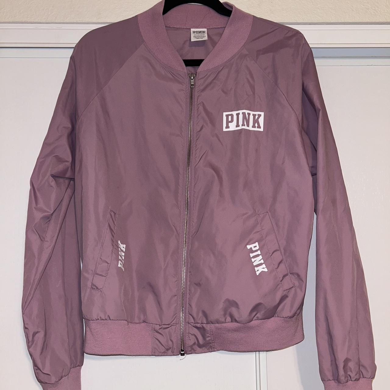 Pink victoria secret windbreaker best sale