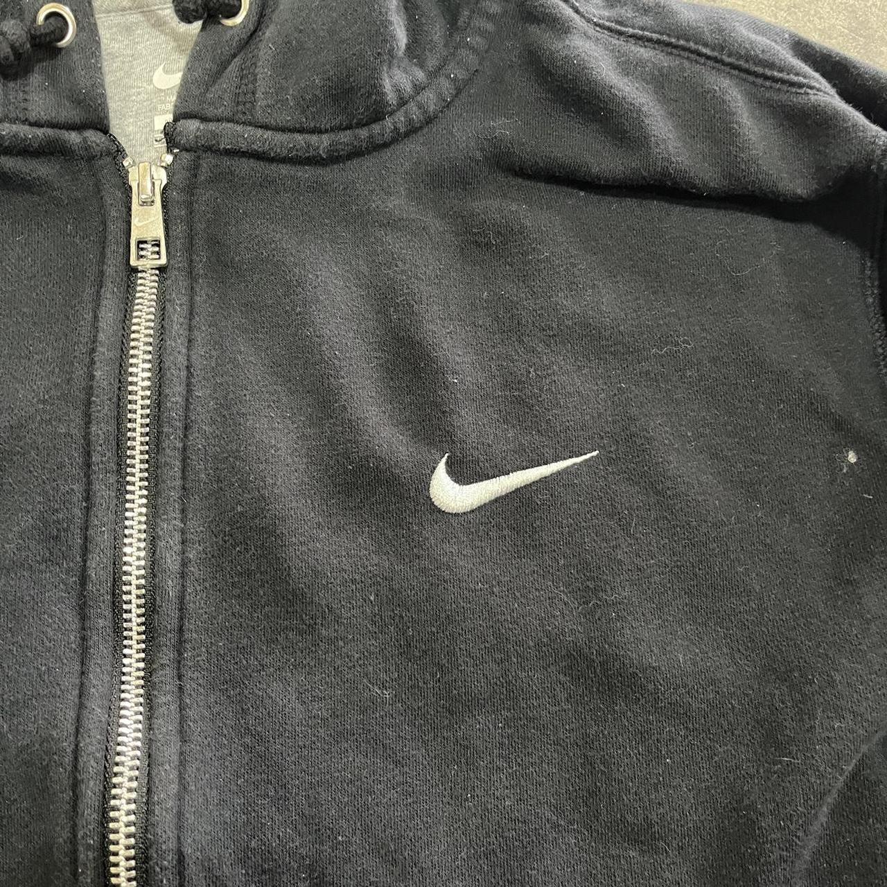 Modern Black Nike Zip Up Size L #streetwear... - Depop