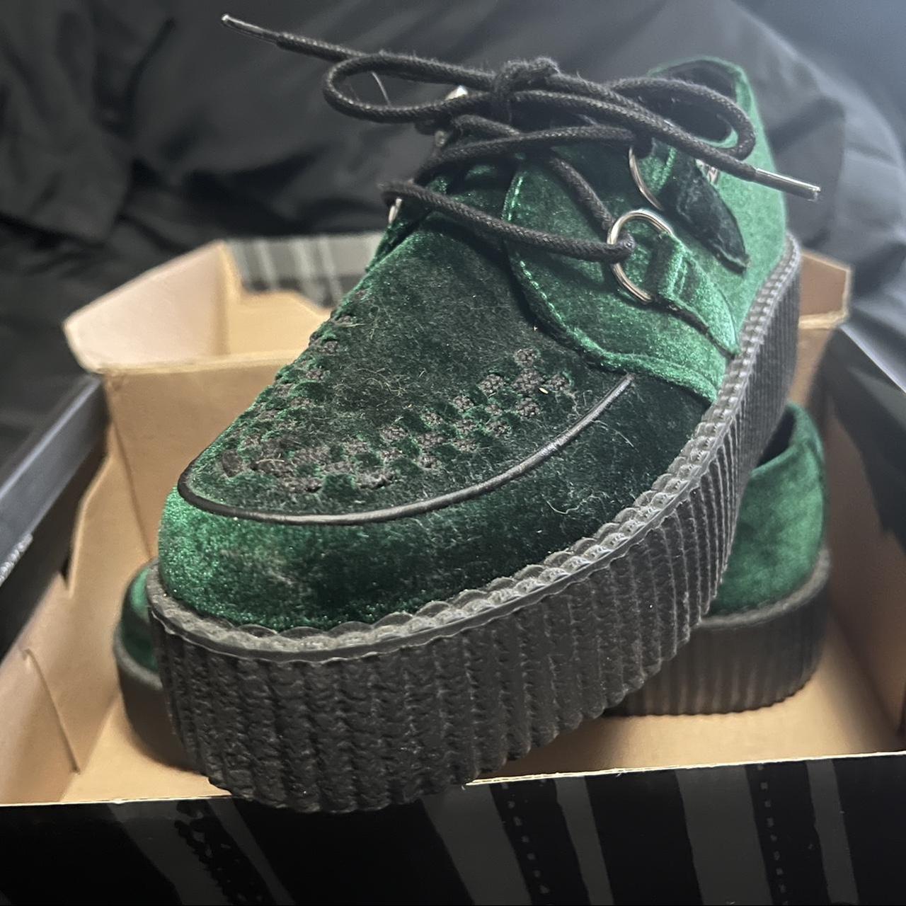 Green sale velvet creepers