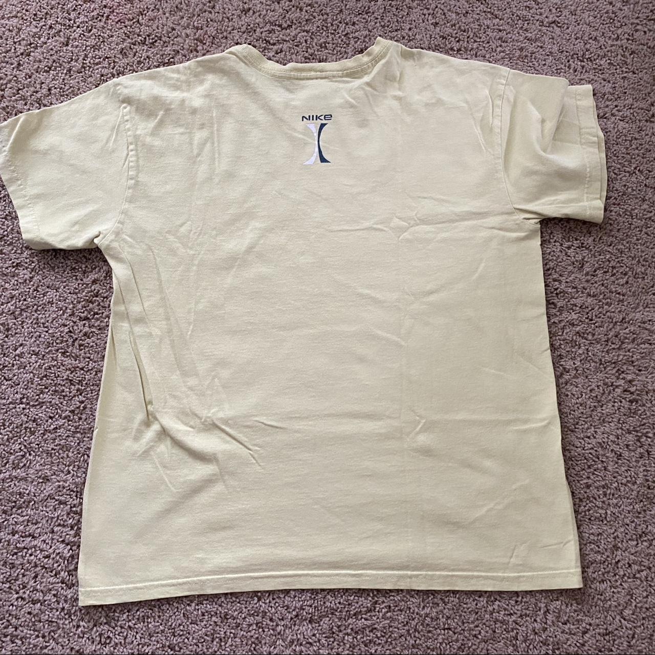 womens yellow nike t shirt