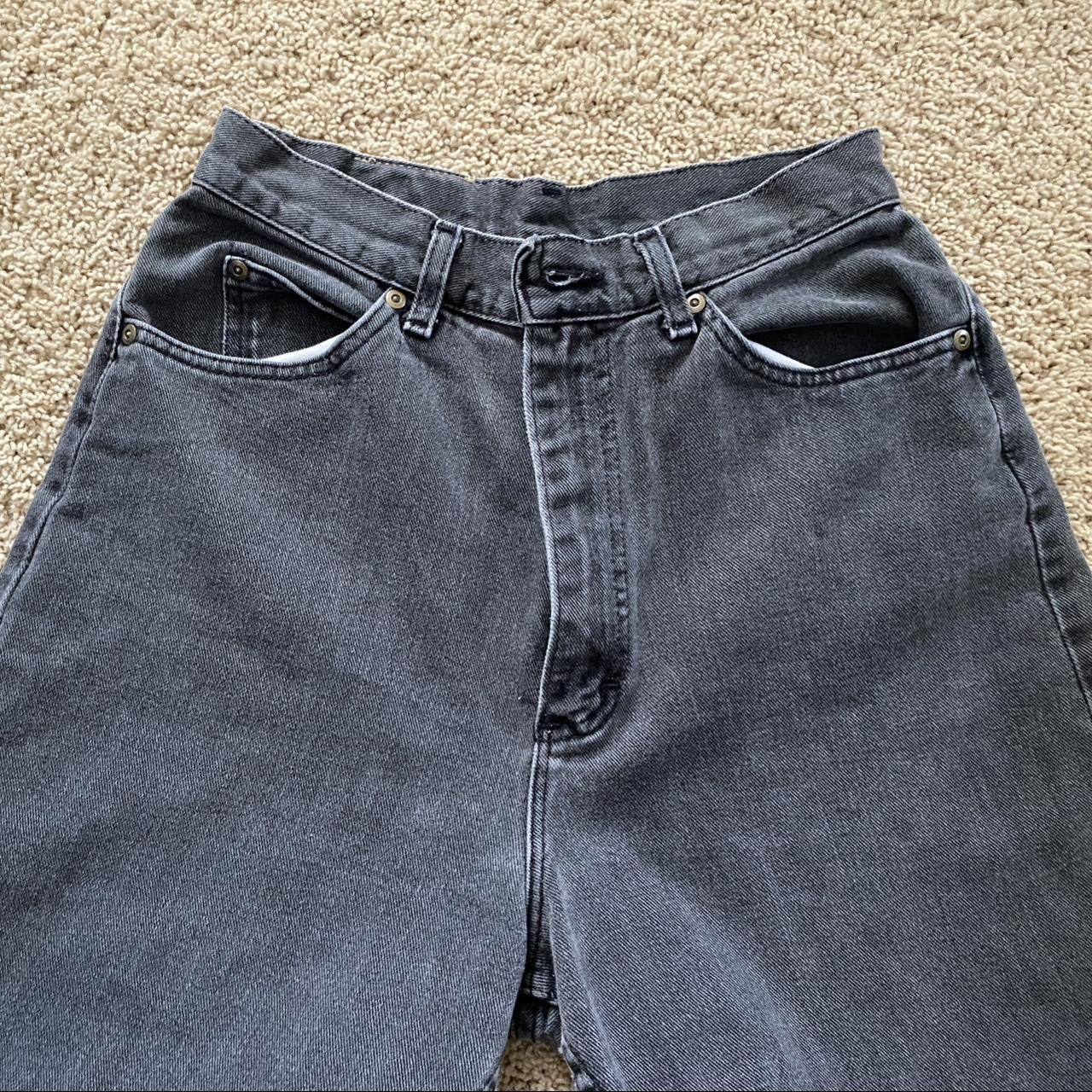 Black LL Bean jeans, straight leg fit and really... Depop