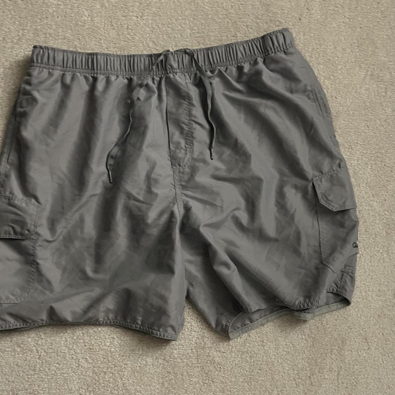 Quicksilver dri fit swim shorts used once Depop