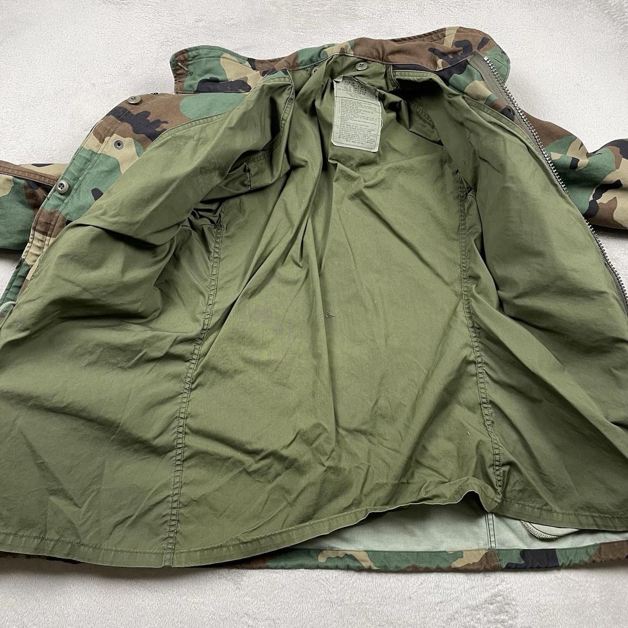 Preloved Men's Outdoors Jacket - Green - M – Vint… - image 4