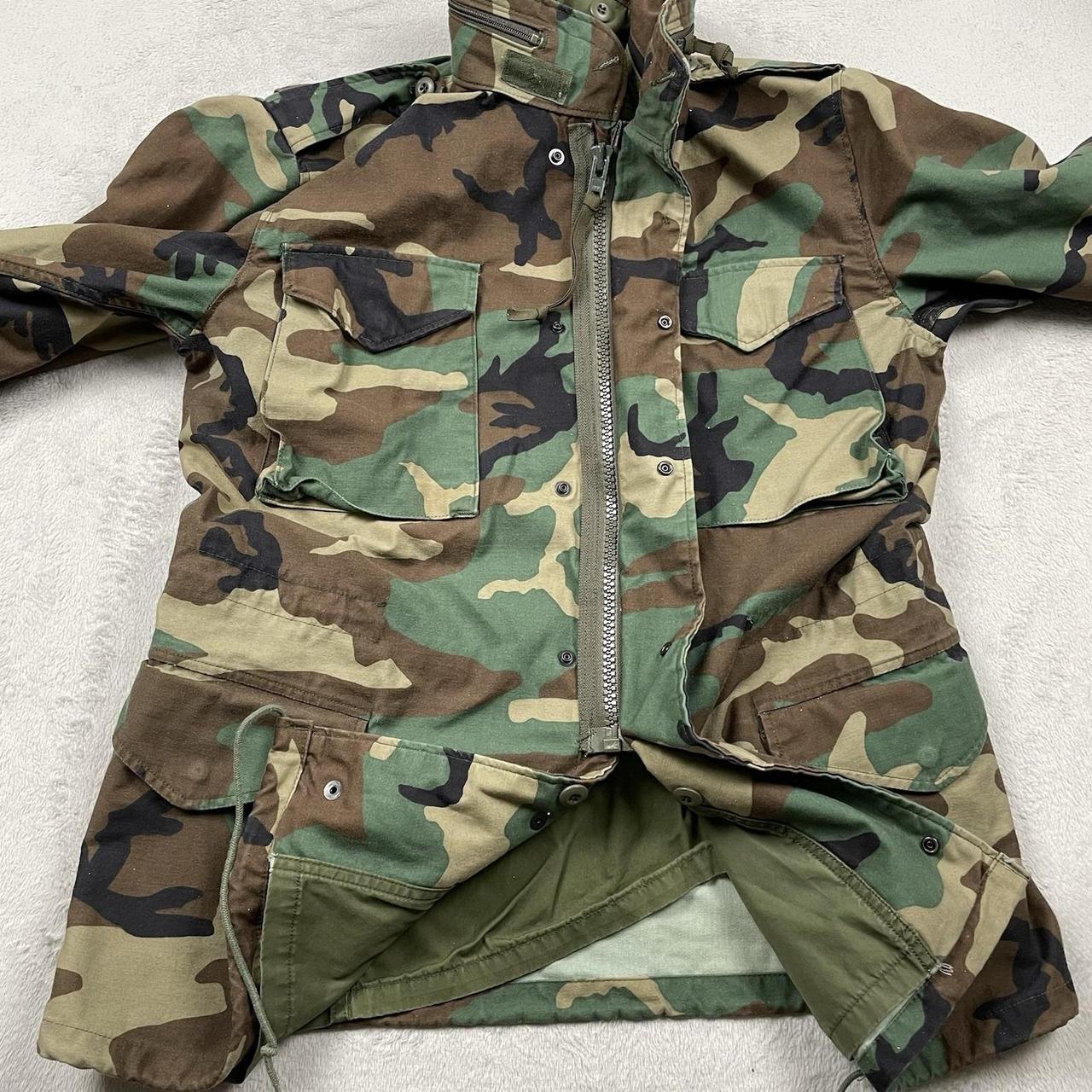 Preloved Men's Outdoors Jacket - Green - M – Vint… - image 5