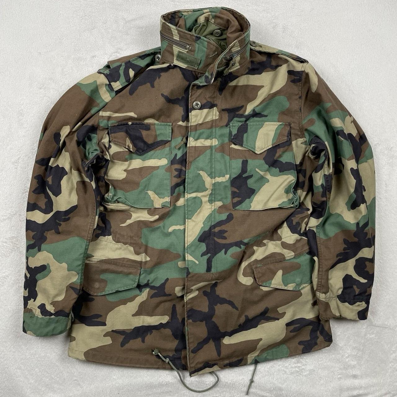 Preloved Men's Outdoors Jacket - Green - M – Vint… - image 1