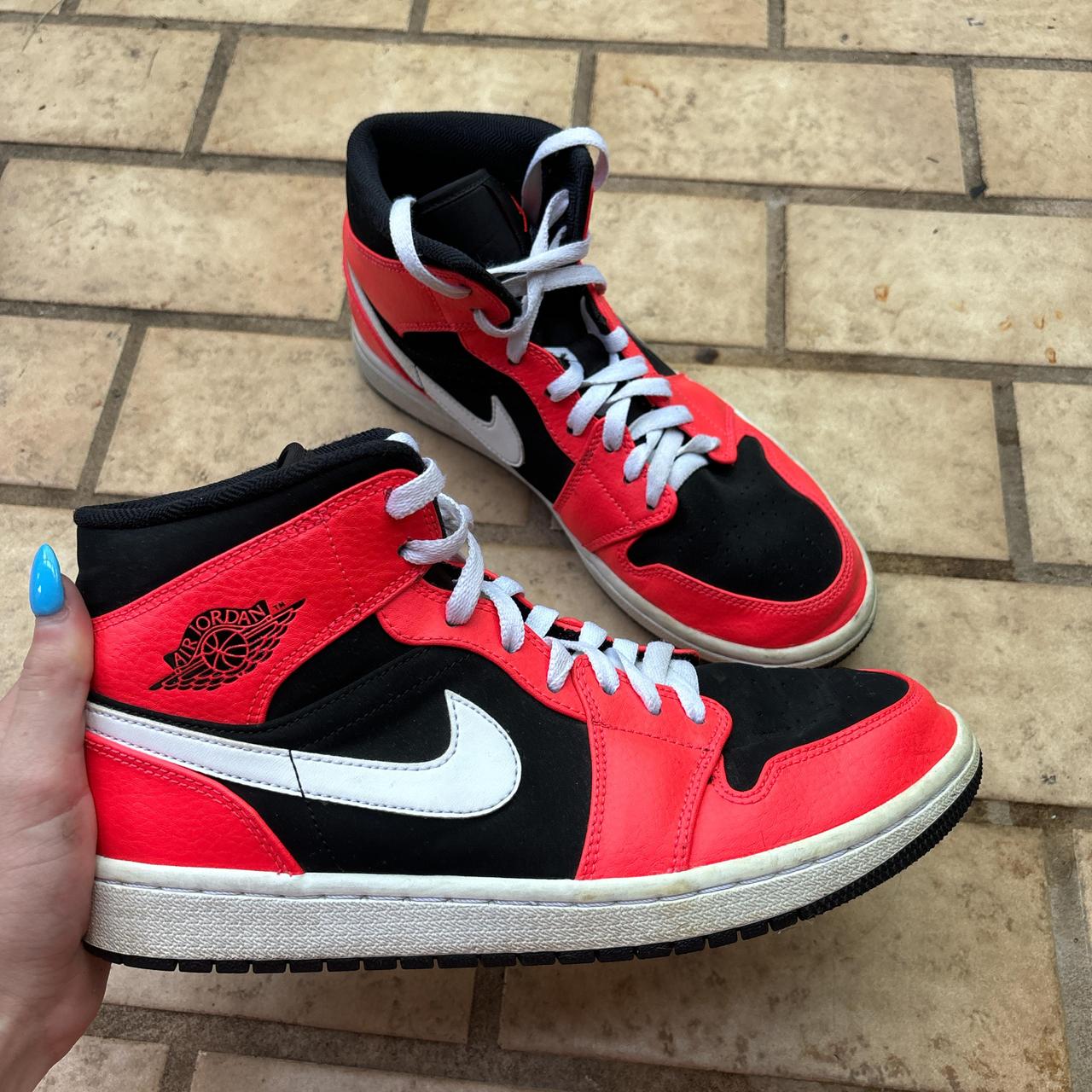 Jordan 1 infrared fashion on feet