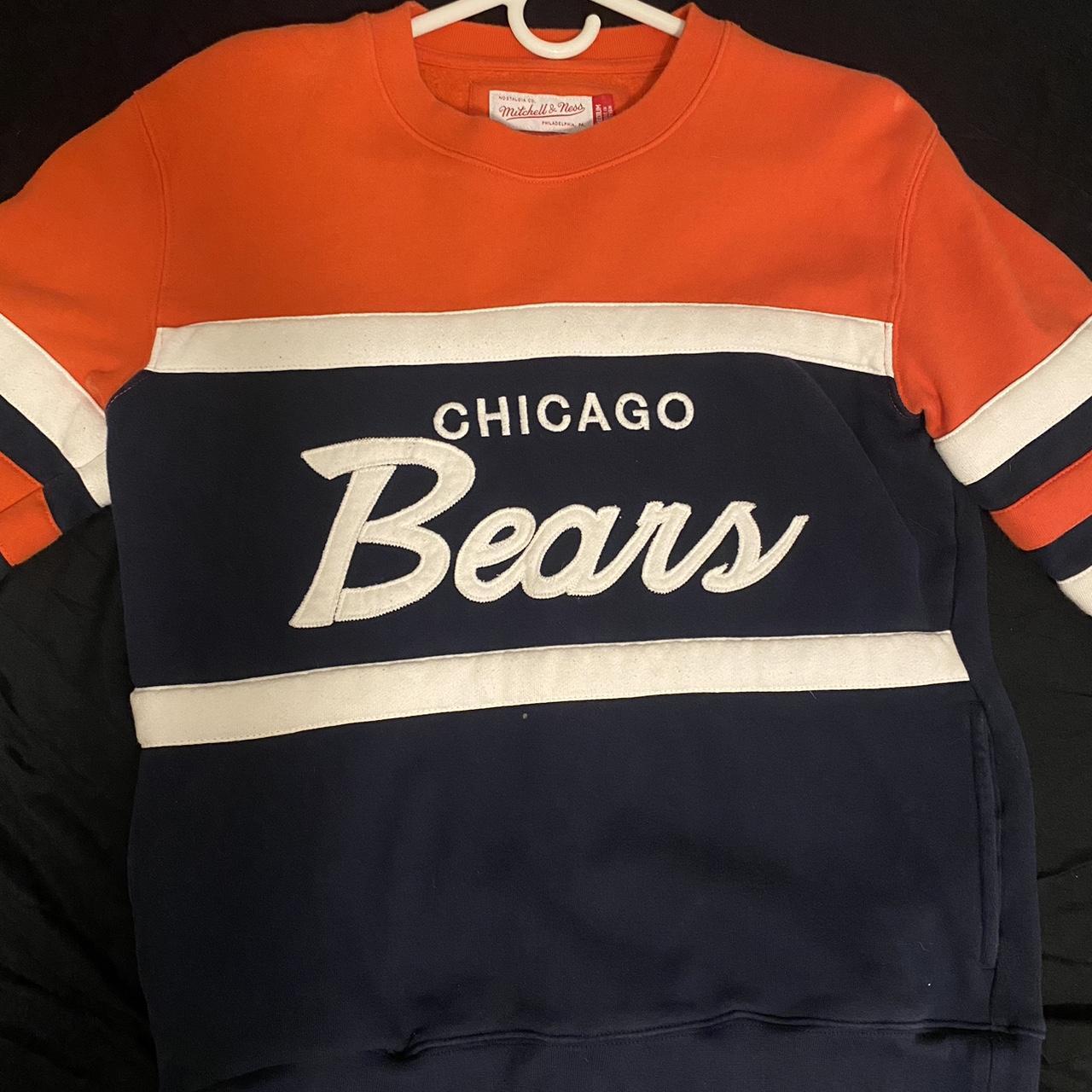 Mitchell & Ness, Shirts, Chicago Bears Long Sleeve Sweater