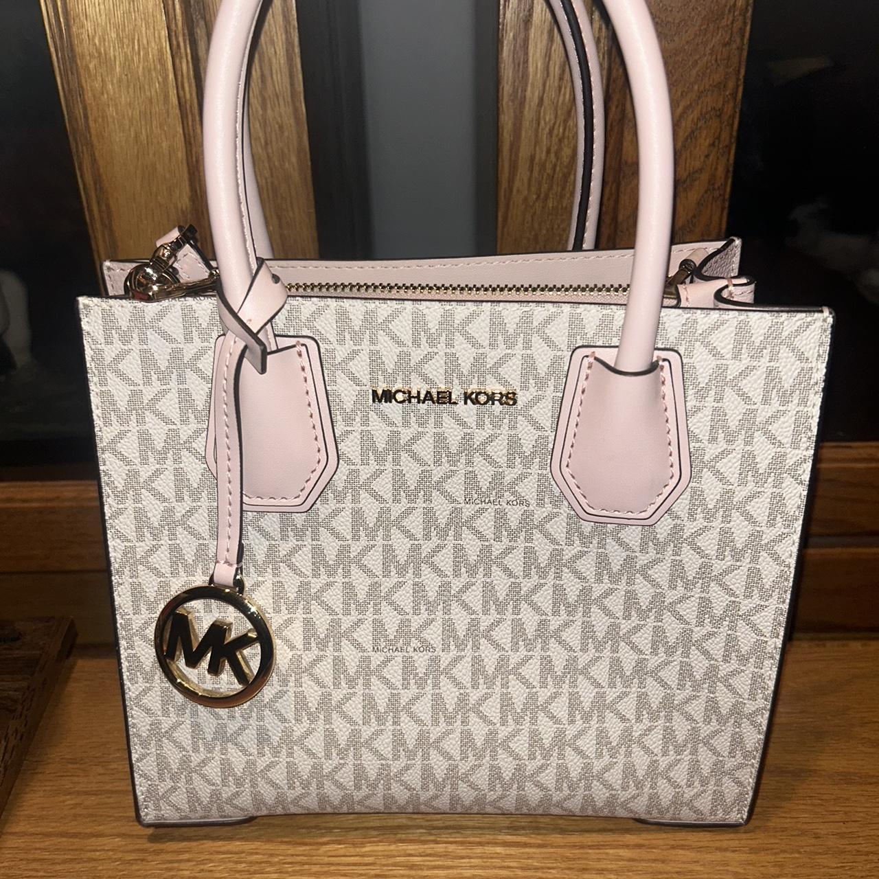 Michael Kors Pink Bag. Used once. Very good... - Depop