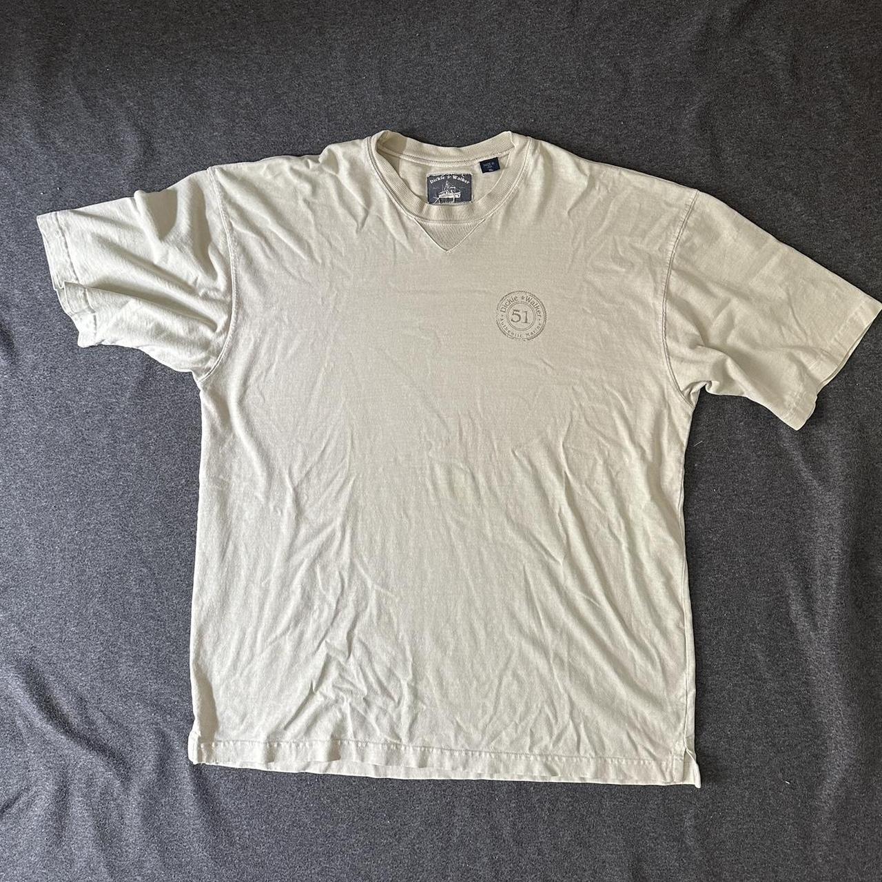 Men's Cream T-shirt | Depop