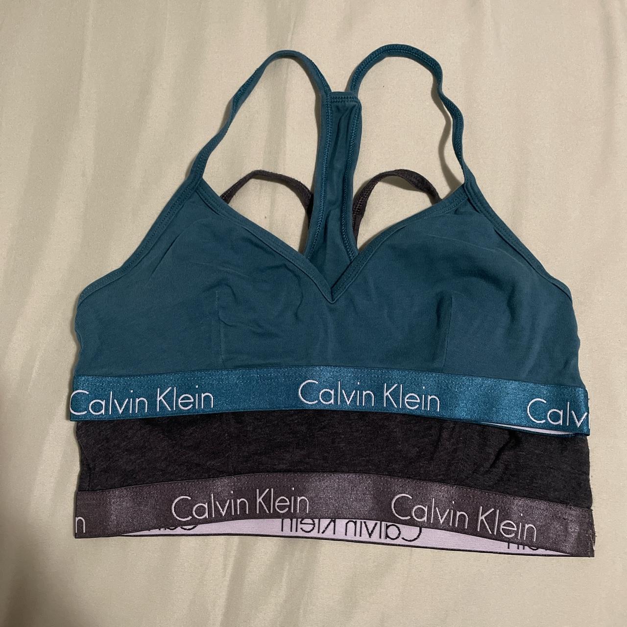 Set of 2 Calvin Klein bras Note no padding but can... Depop