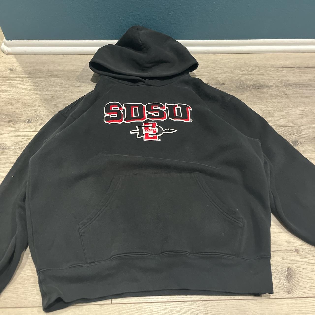 Large SDSU jansport hoodie. Depop