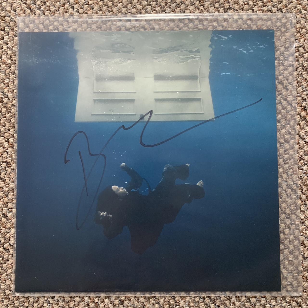 Billie eilish signed vinyl insert (poster) ordered... Depop