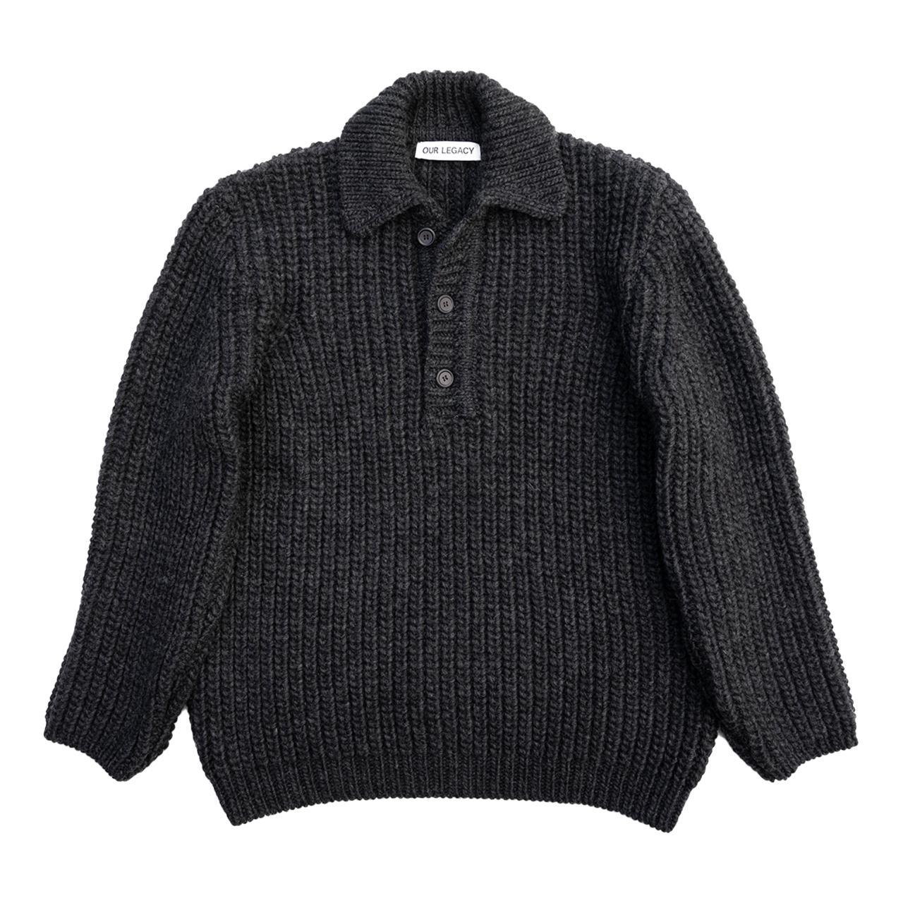 OUR LEGACY BIG PIQUET WOLF GREY 46