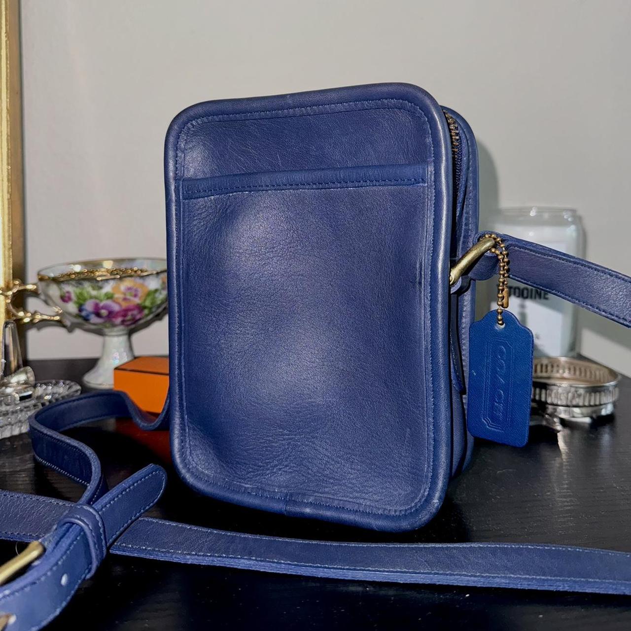 vintage coach 9973 kit bag beautiful blue crossbody | Depop