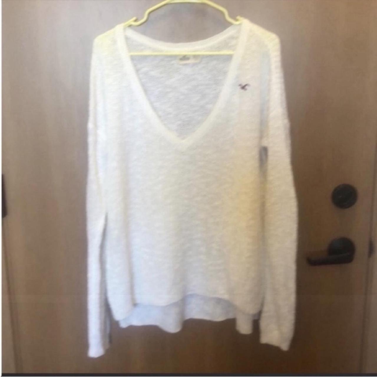 Hollister Womens V-Neck Sweater 