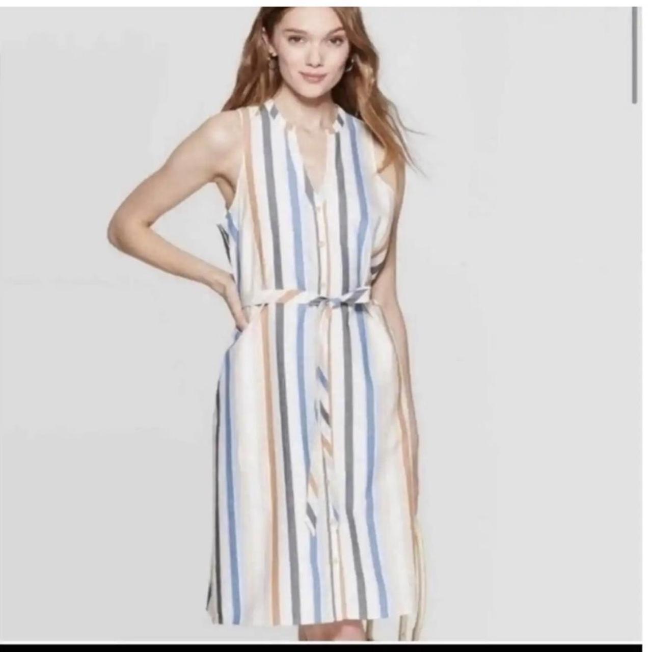 A new hotsell day striped dress