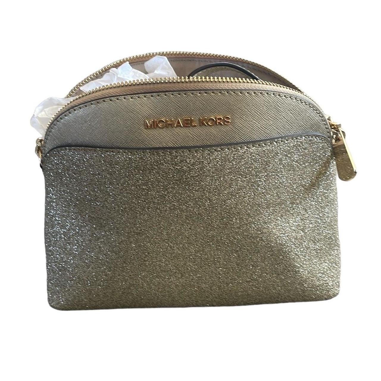 Michael kors glitter crossbody best sale