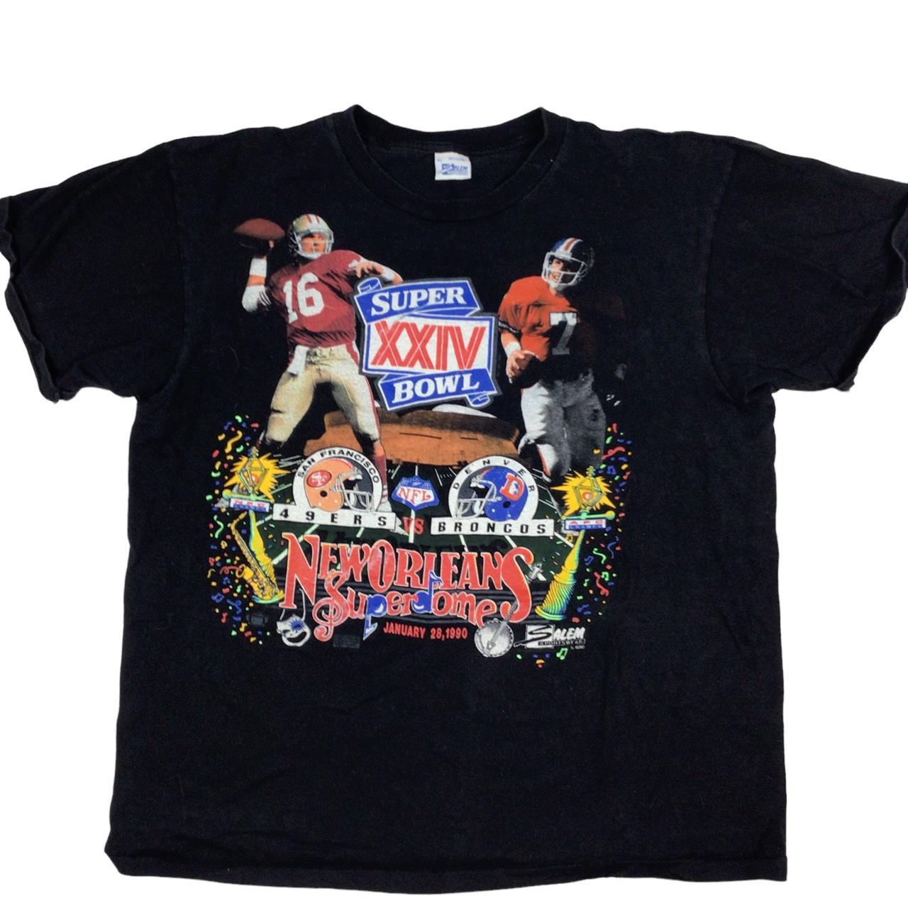 Vintage 90s San Francisco 49ers “Super Bowl XXIV