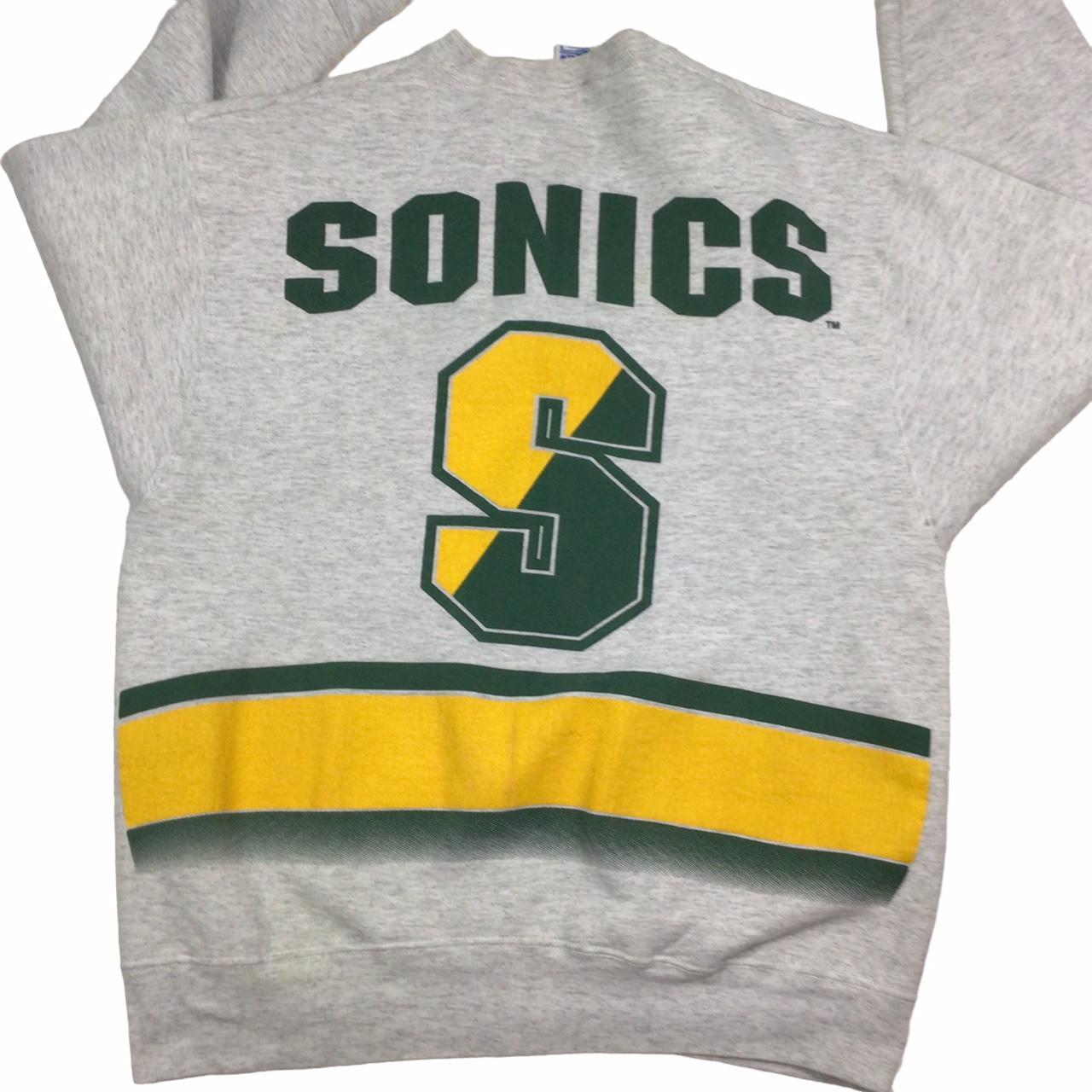 Vintage Seattle Sonics Supersonics Salem Sportswear - Depop