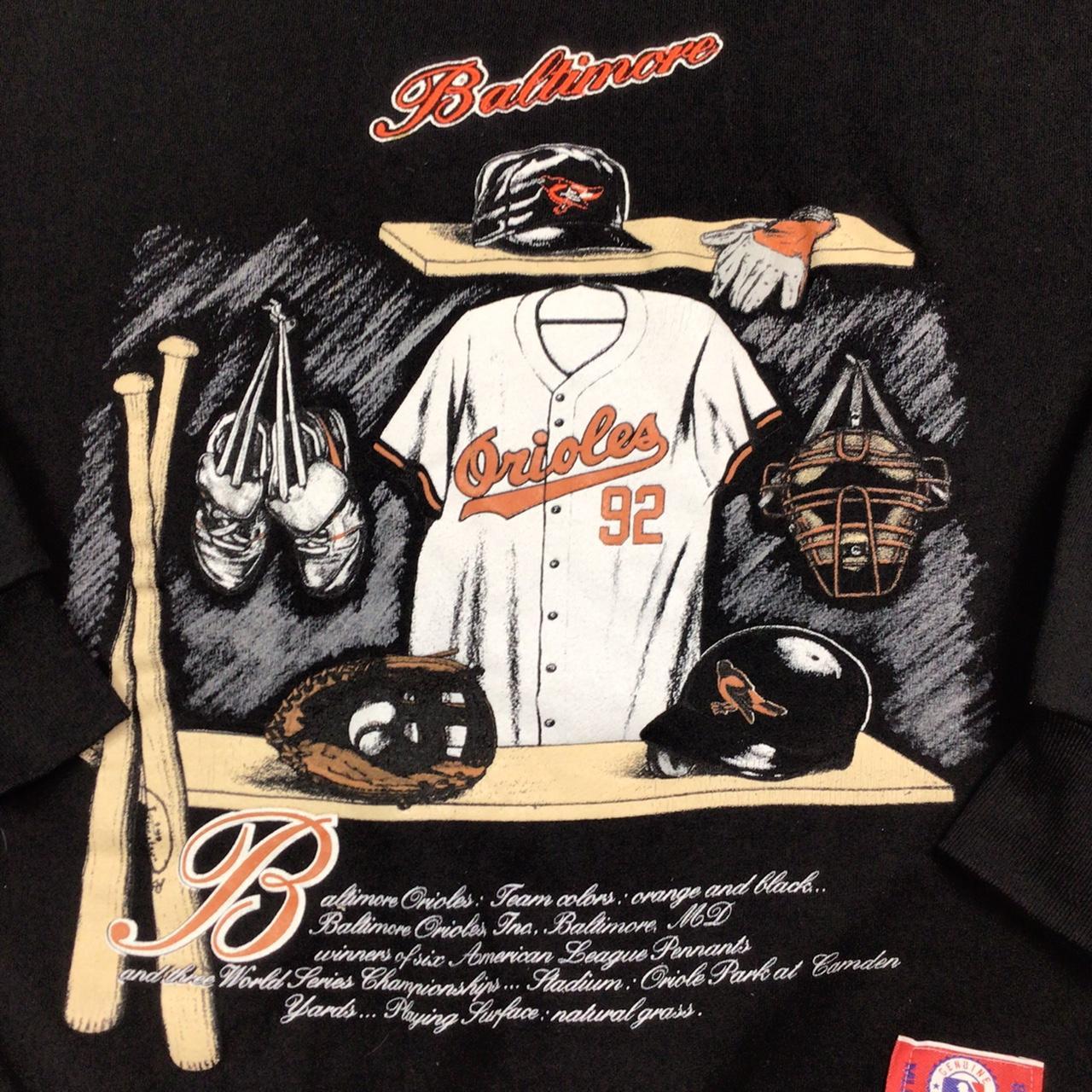 90s Baltimore Orioles Park Camden Yards MLB Shirt Sweatshirt