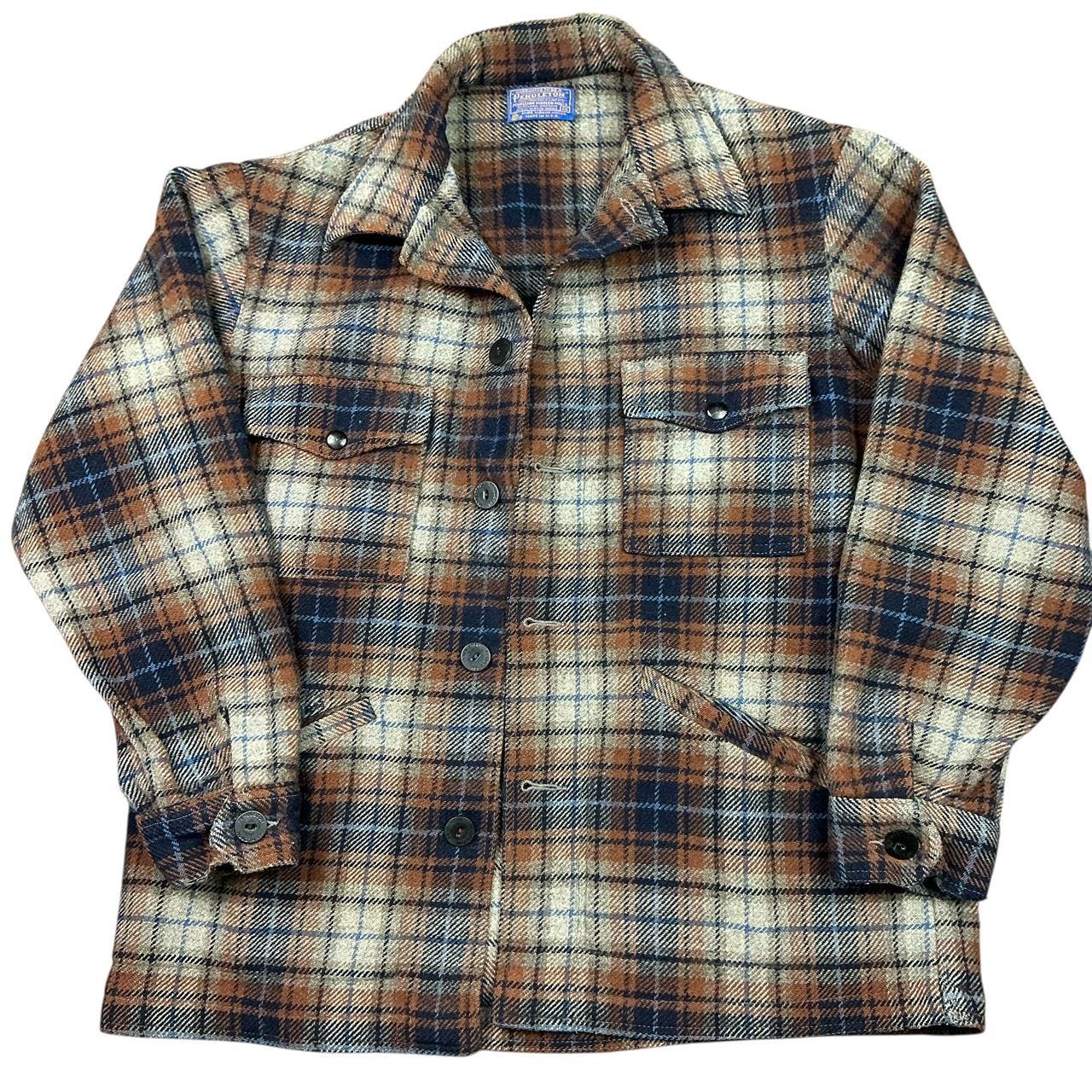 Pendleton Men's Shacket Jacket - Multi/Navy - M –… - image 1