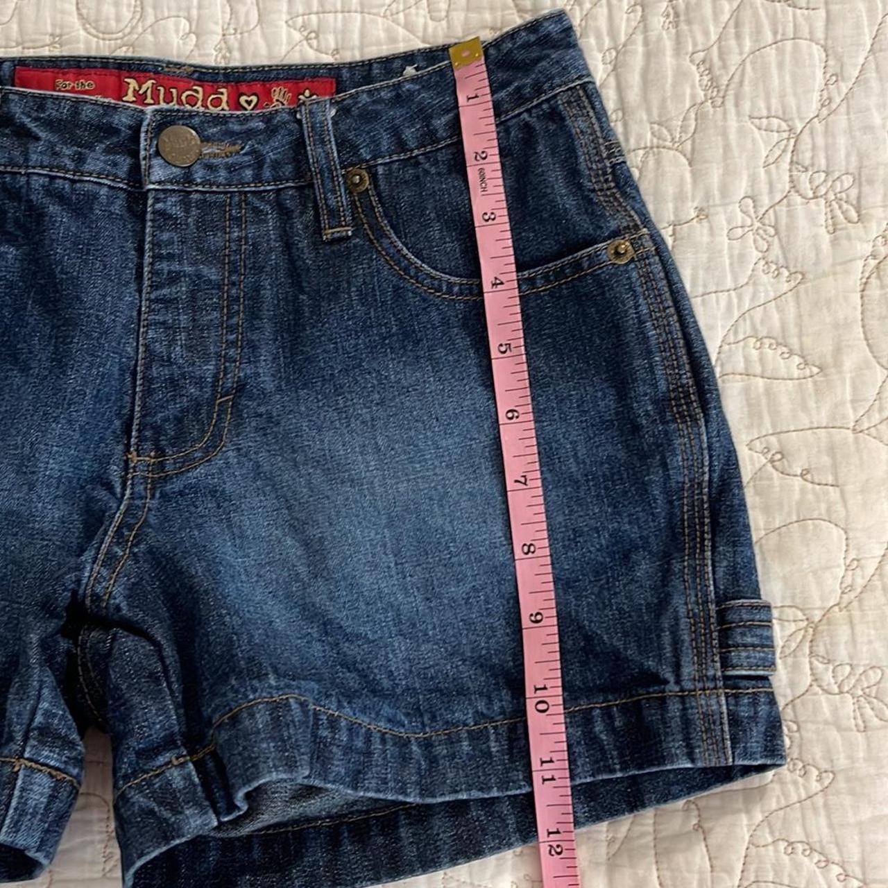 Mudd Clothing Women's Blue Shorts Depop