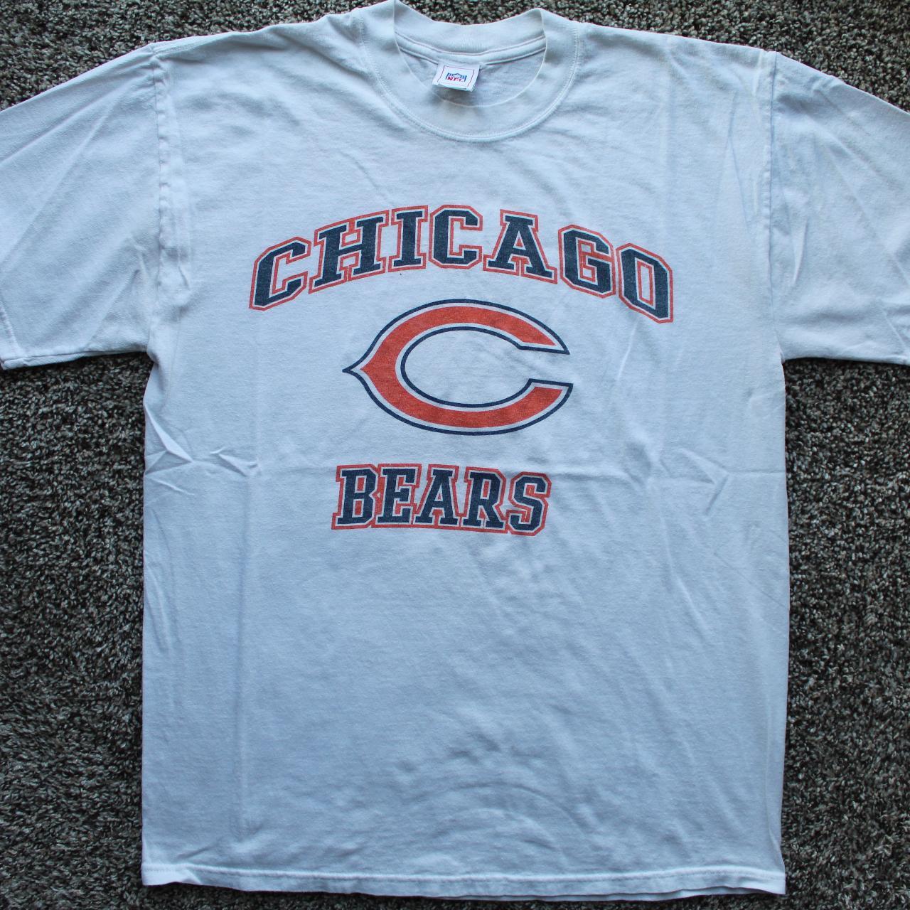 Vintage Chicago Bears polo T-Shirt #vintage #nfl - Depop