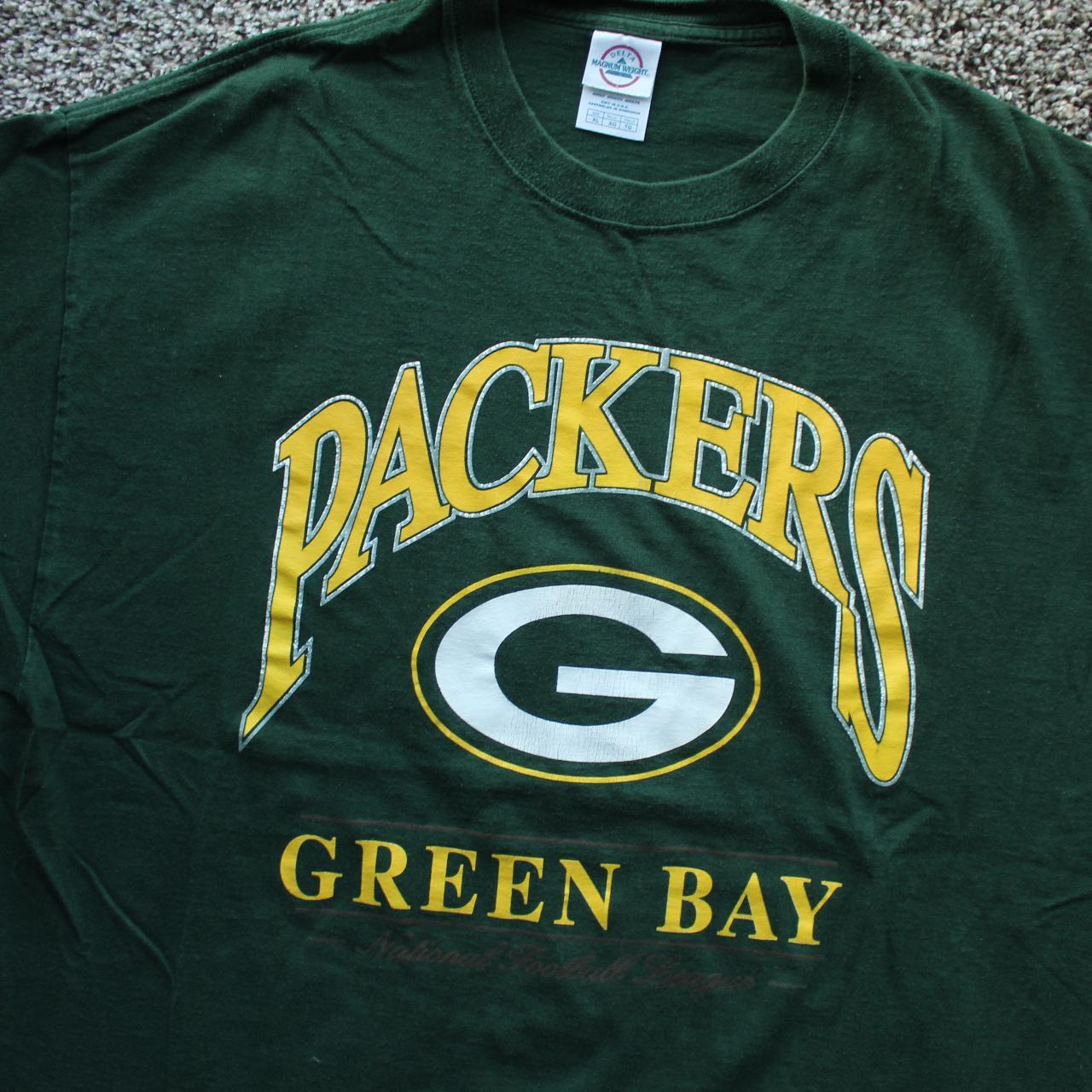 Vintage green bay packers t-shirt bundle Era:  - Depop