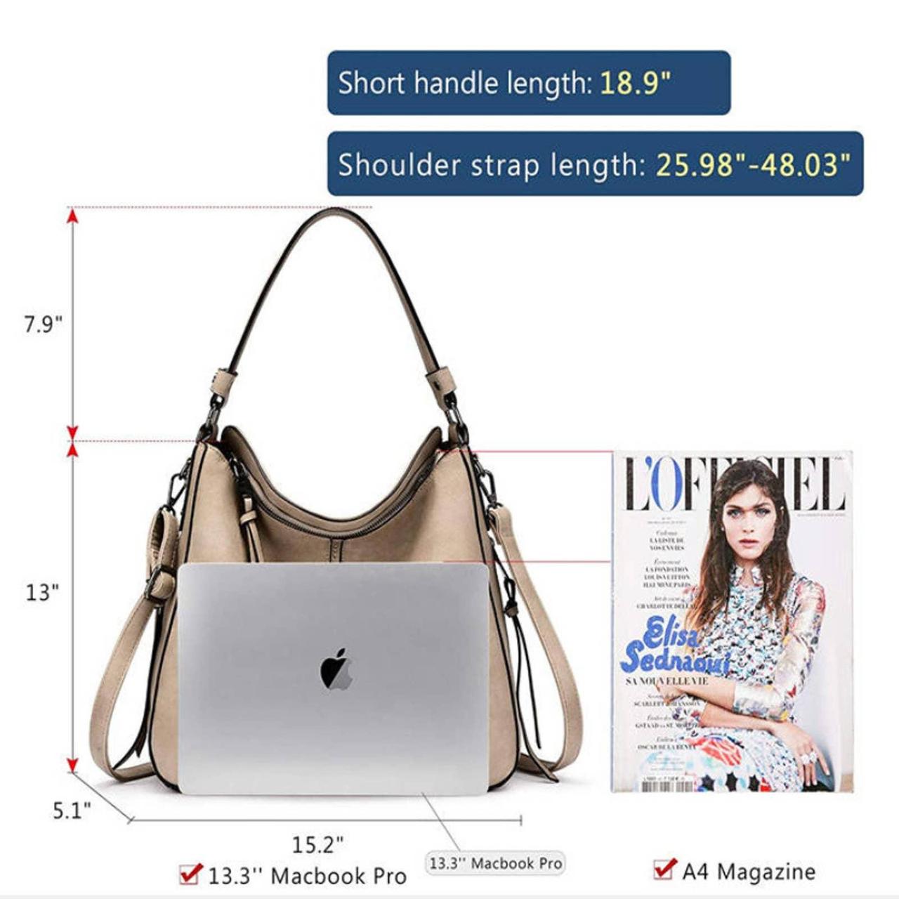 Handbags for women large designer ladies hobo discount bag bucket purse faux leather