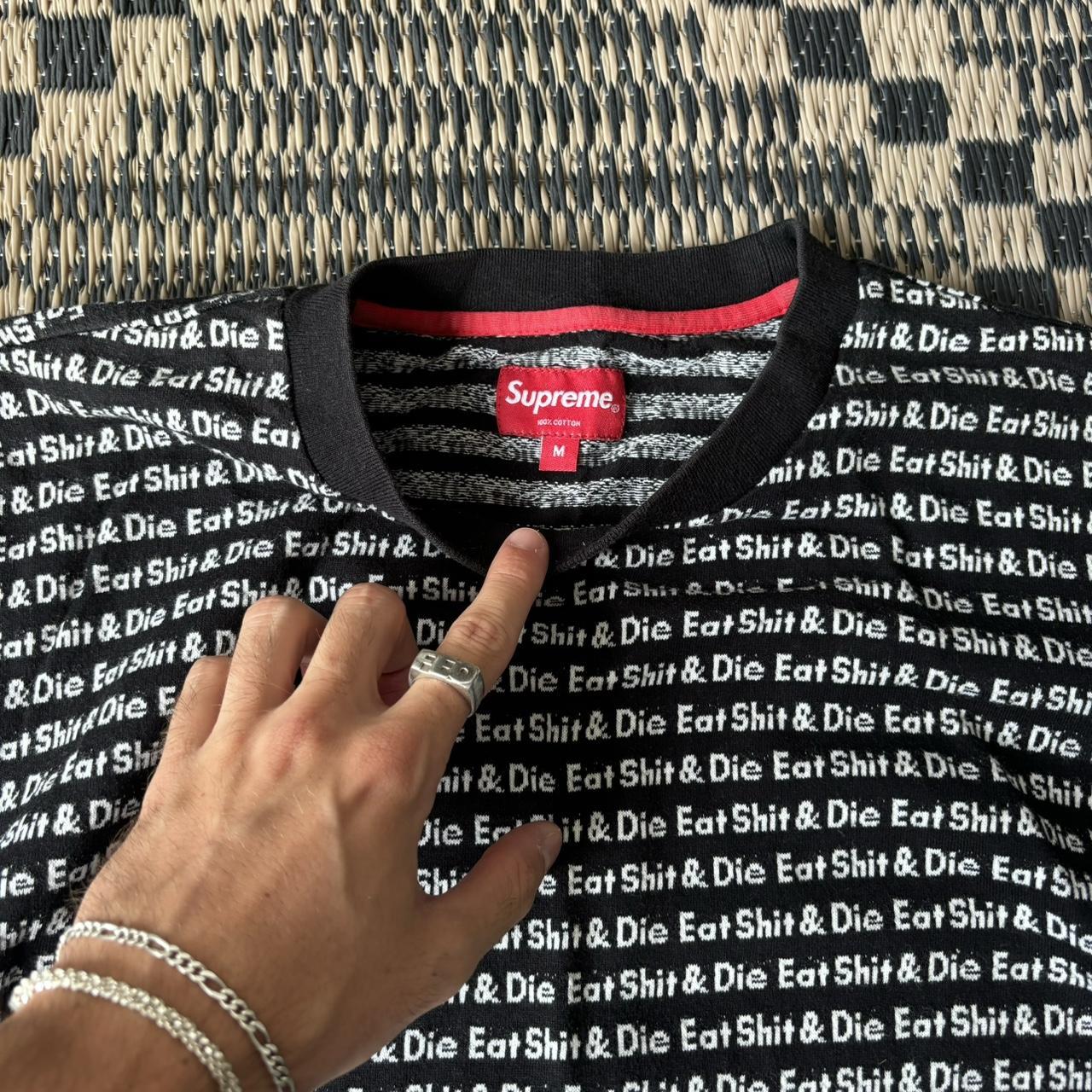 EAT S*** outlet DIE SUPREME PATCH