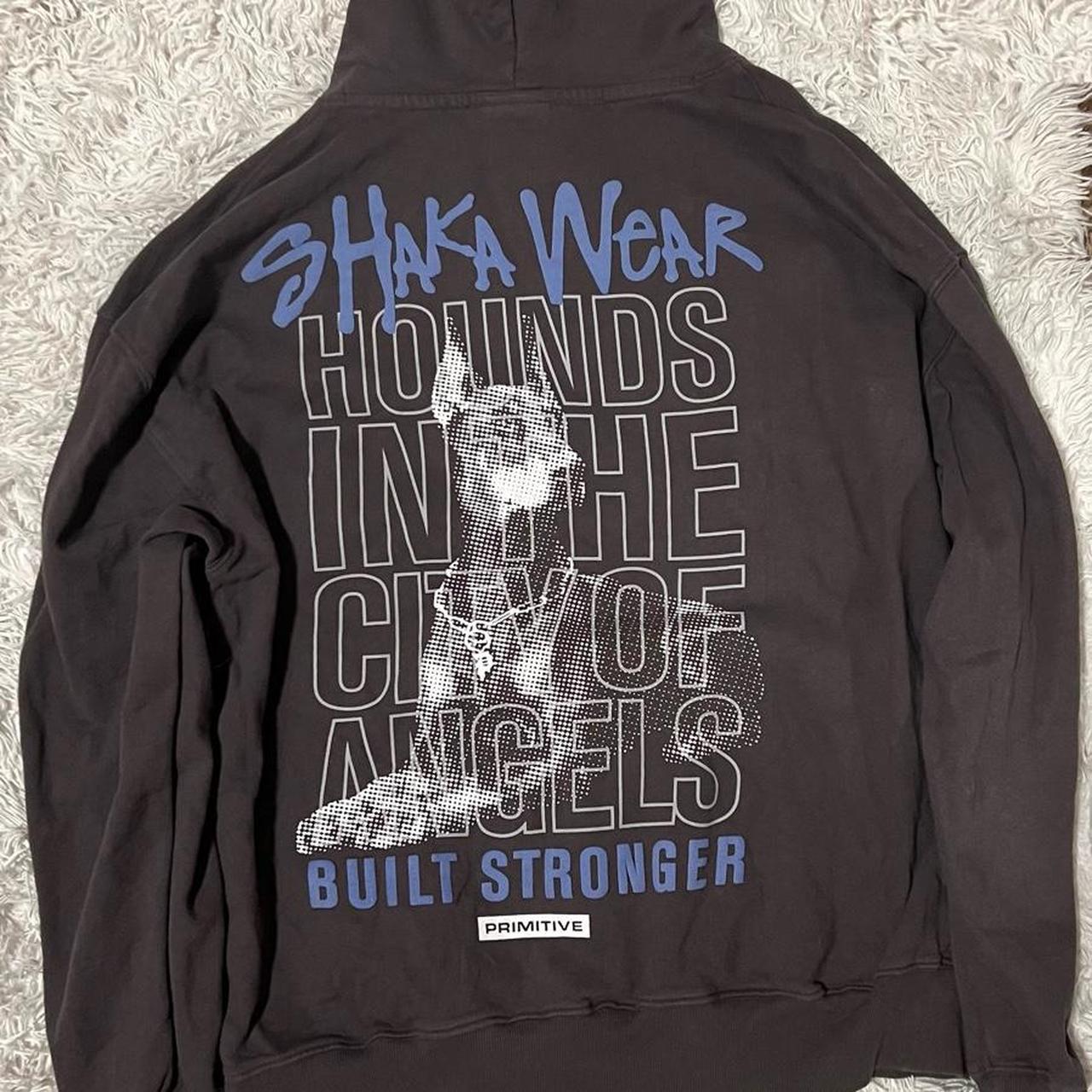 Shaka Wear x Primitive hoodie, very heavy and