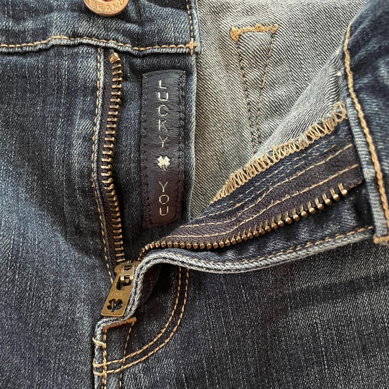 The inside zipper of Lucky Brand jeans says Lucky You. : r/IRLEasterEggs