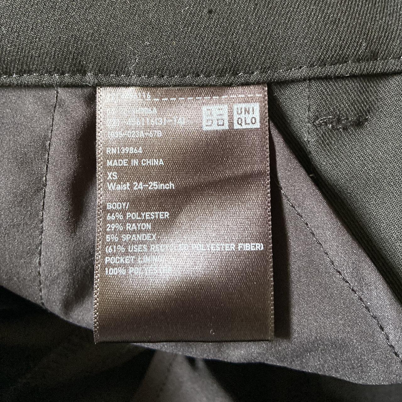 UNIQLO Women's Black Trousers | Depop