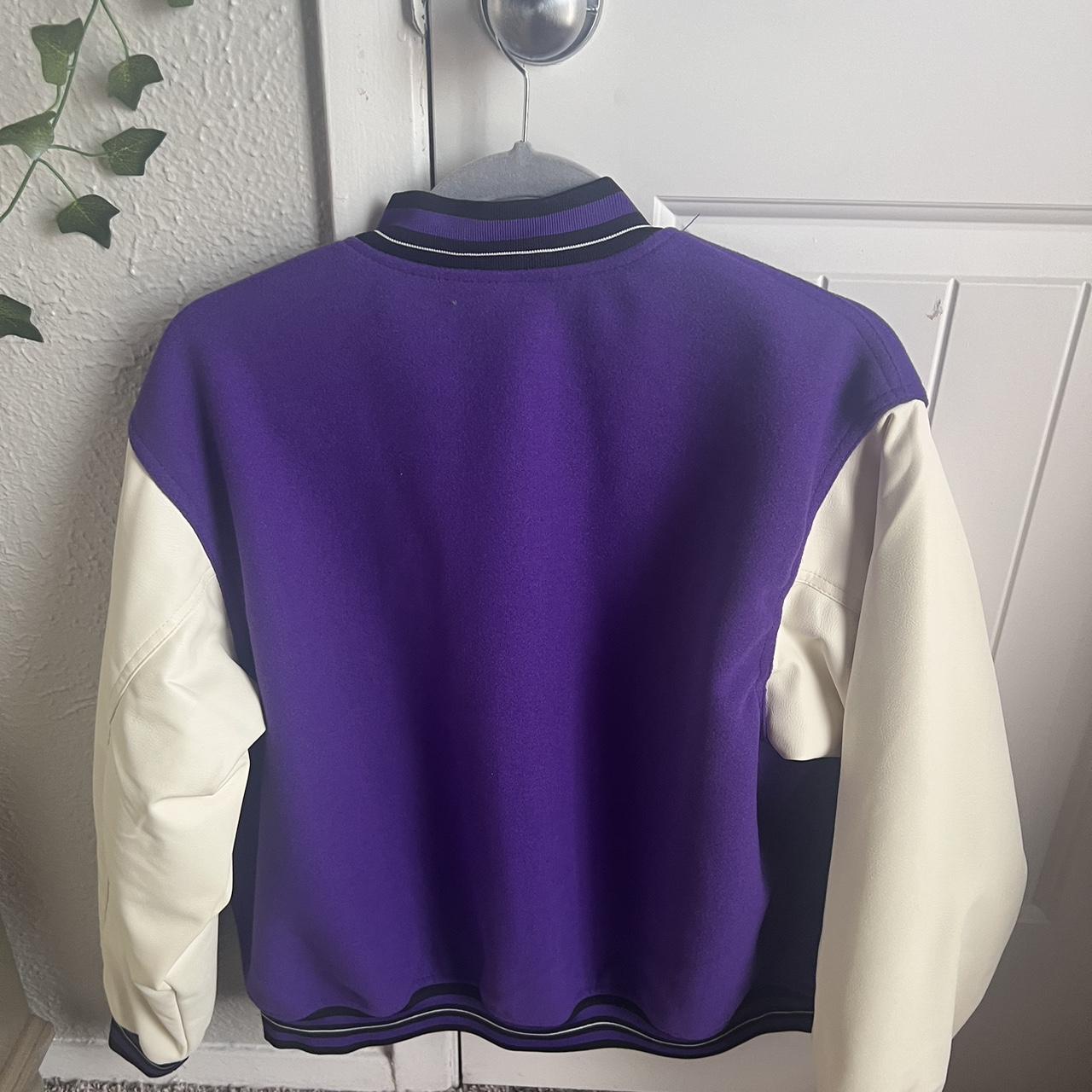 Mens purple hot sale jacket h&m