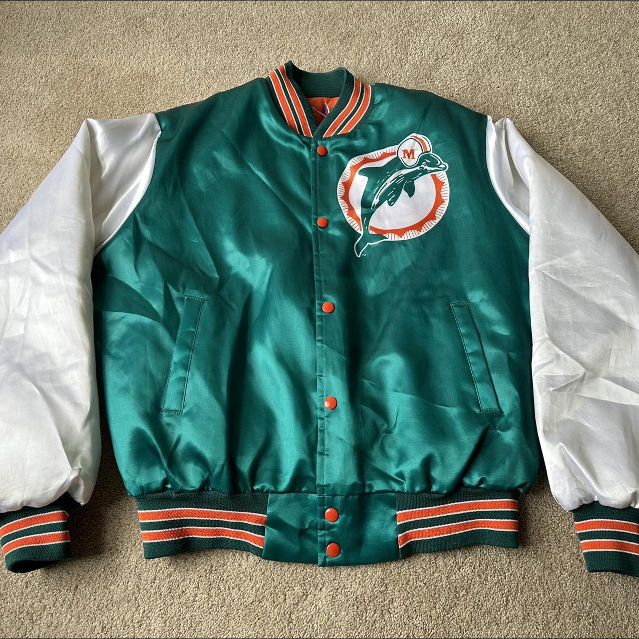 Vintage Miami Heat Starter Jacket Size L ~Vintage - Depop