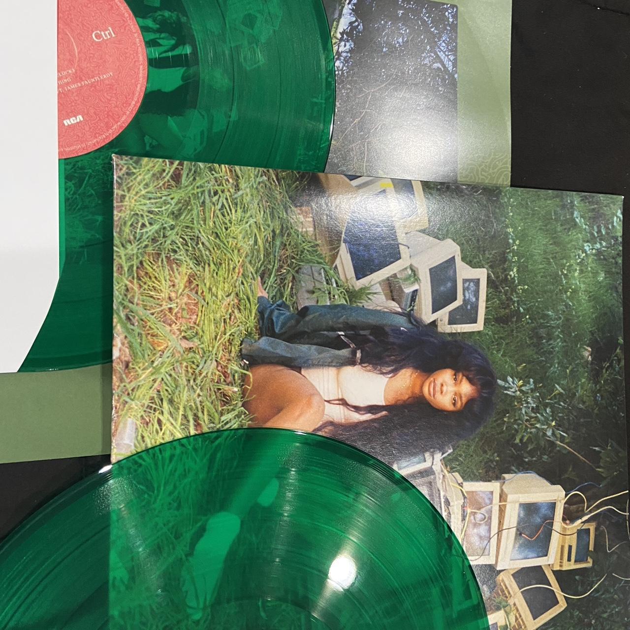 Sza Ctrl Translucent Green Vinyl. Played Once... - Depop