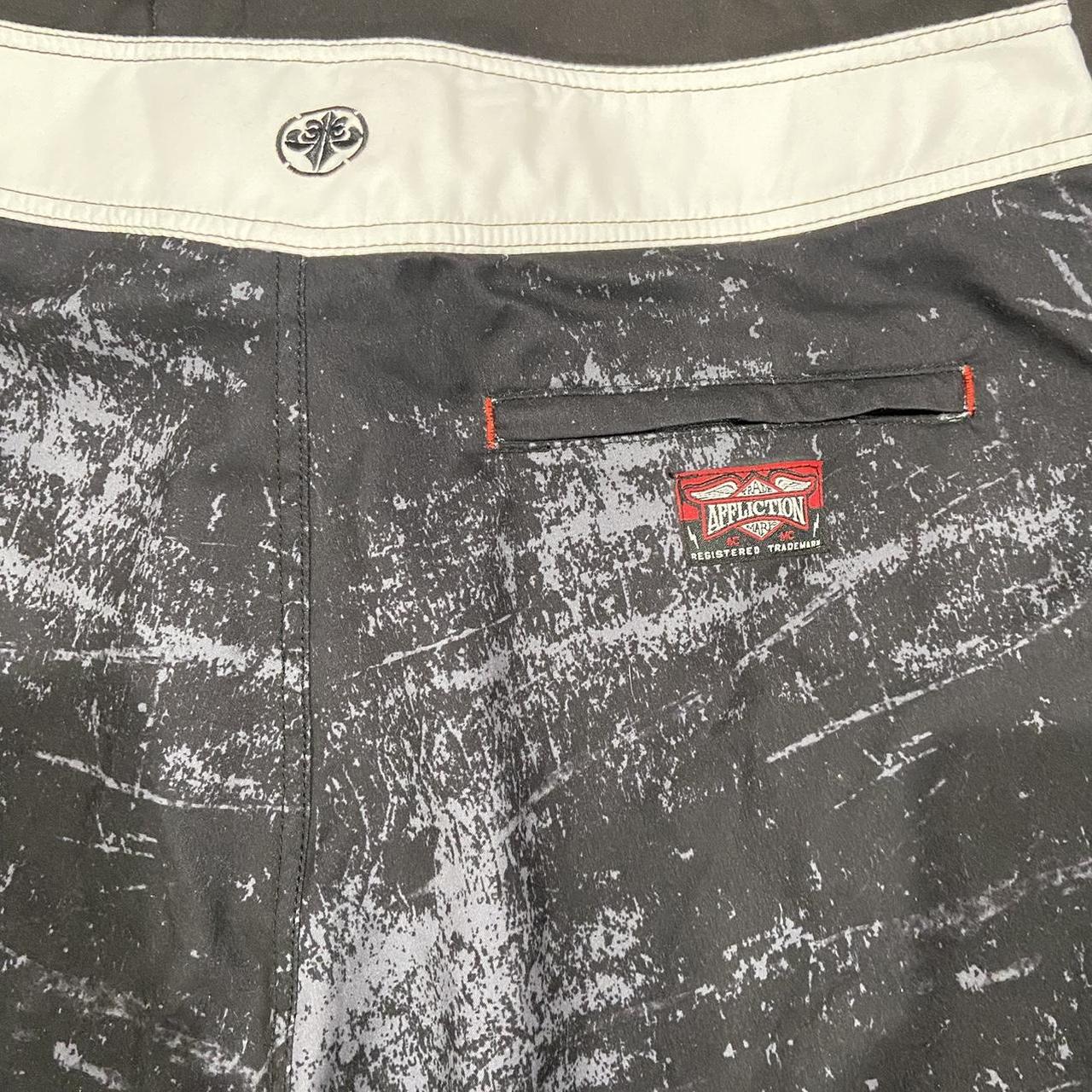 Brand new affliction swimming trunks with 3... - Depop