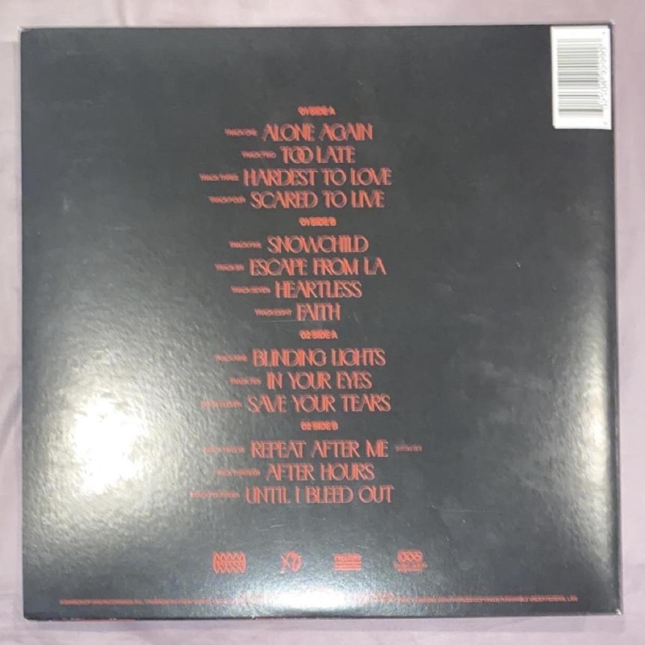 ‼️The Weeknd - After Hours very rare VARIANT 001 red... - Depop