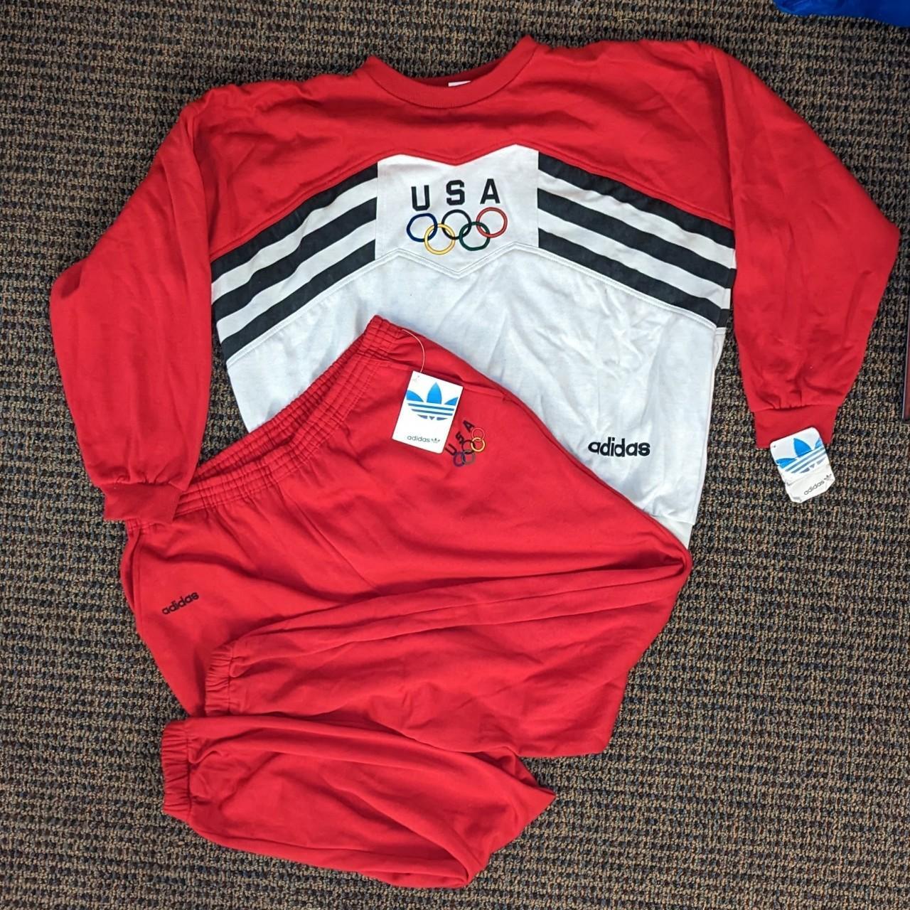 Vintage RARE Adidas Olympics Sweatsuit New With Tags...