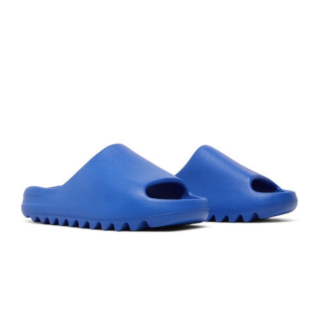 Yeezy Men's Slides - Blue - US 4 – Yeezy slides “… - image 1