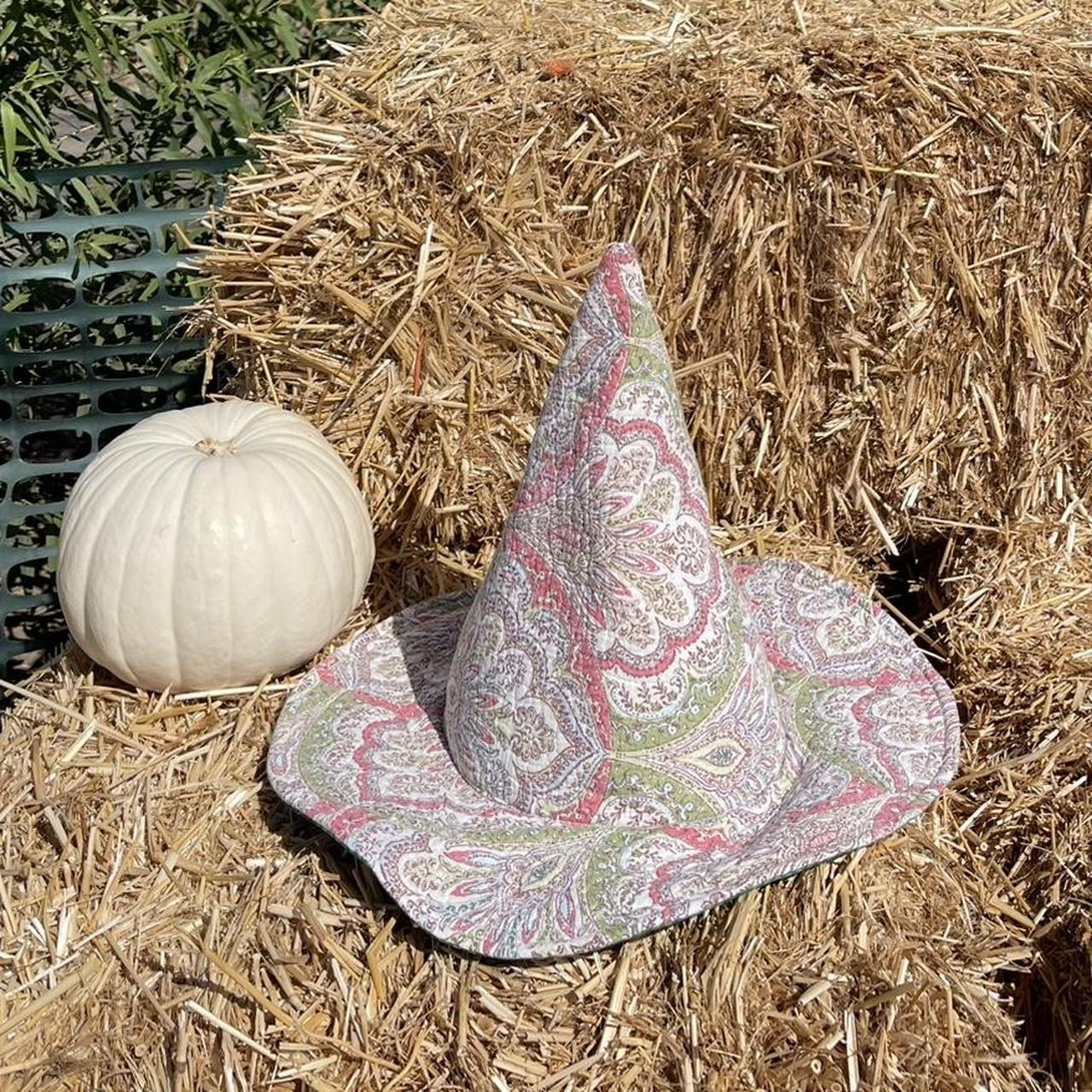 Women's Hat - Multi – Unique patchwork witches ha… - image 1