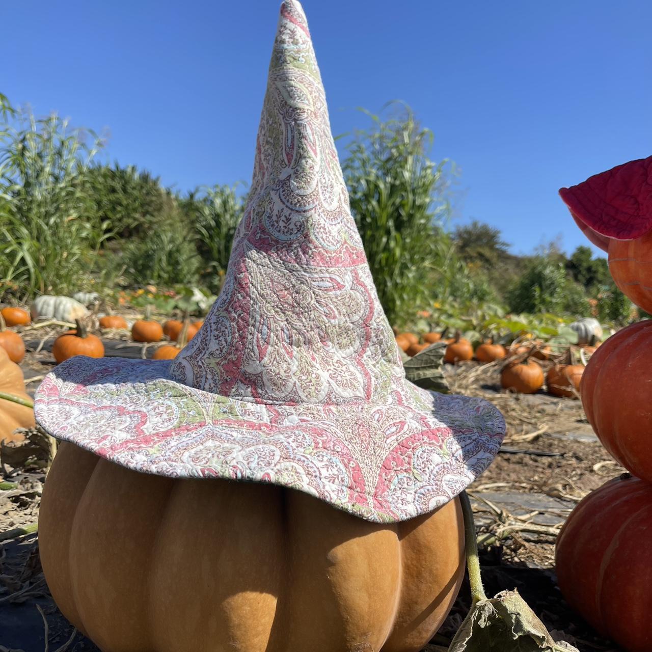 Women's Hat - Multi – Unique patchwork witches ha… - image 2