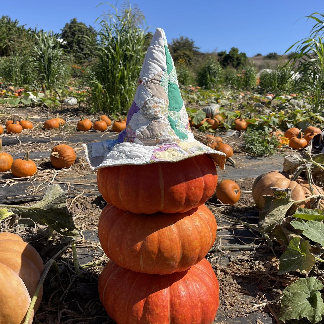 Women's Hat - Multi/Purple – Unique patchwork wit… - image 3